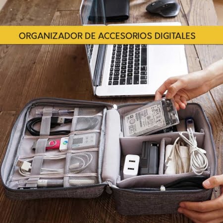 Organizador de accesorios digitales