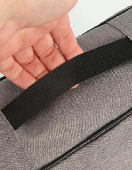 Porta Documentos XL gris para fijar en valija con traba de seguridad - Imagen 7