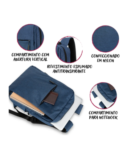 Mochila Porta Notebook Ejecutiva Bilbao - Imagen 11